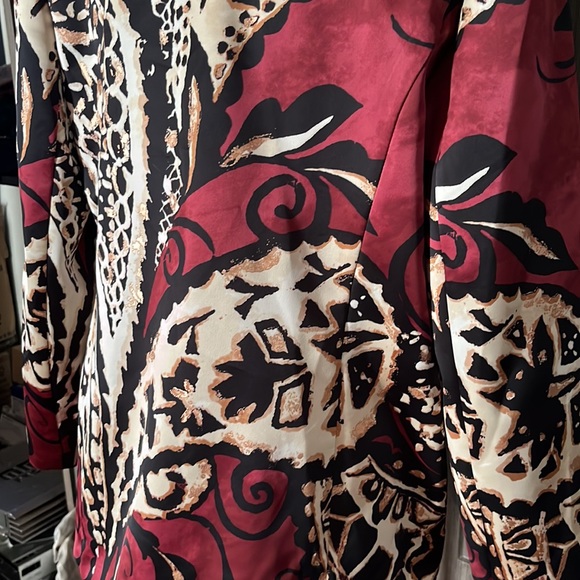 Chico's print blazer jacket - Picture 7 of 16